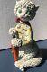 1950 Vintage Hand Made Collectible Italian Pottery 12 Cat With Umbrella Mouse