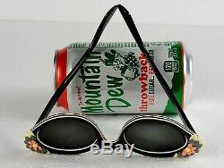 1950s Bausch & Lomb Women's Cat Eye Glasses Sunglasses Floral Deco Cat's Meow