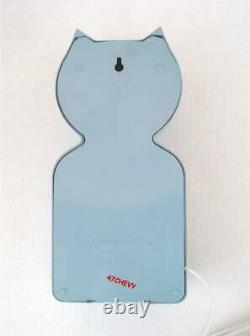 1960's ELECTRIC-BLUE-KIT CAT KLOCK-KAT CLOCK-ORIGINAL-VINTAGE-RE-BUILT MOTOR+BOX