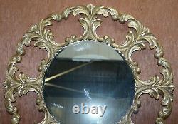 1 Of 2 Rrp £2850 Christopher Guy Gold & Silver Leaf Gilt Wood Wall Mirrors