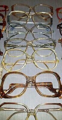 90+ Lot Vintage Eyeglasses Frames Aviator Big Mod Retro Cat Eye 60s 70s 80s 90s