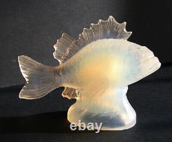 ART DECO VERLYS OPALESCENT LA RASCASSE SCORPION FISH CAT. No 930 c 1933