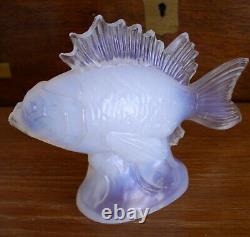 ART DECO VERLYS OPALESCENT LA RASCASSE SCORPION FISH CAT. No 930 c 1933