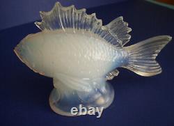 ART DECO VERLYS OPALESCENT LA RASCASSE SCORPION FISH CAT. No 930 c 1933