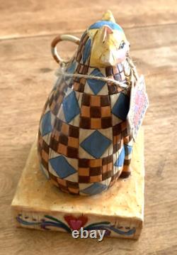 Abigail Cat Kitten Jim Shore 2003 Heartwood Creek 114419 Enesco Patchwork