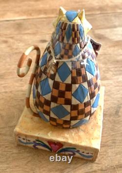 Abigail Cat Kitten Jim Shore 2003 Heartwood Creek 114419 Enesco Patchwork