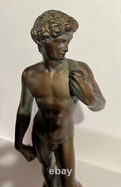 Alexander Backer Large Muscle Guy Erotic Art Statue