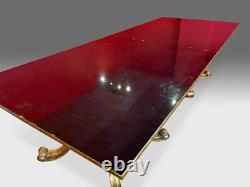 Amazing 12ft Christopher Guy Designer Art Deco style table French Polished