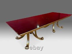 Amazing 12ft Christopher Guy Designer Art Deco style table French Polished