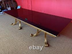 Amazing 12ft Christopher Guy Designer Art Deco style table French Polished