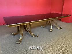 Amazing 12ft Christopher Guy Designer Art Deco style table French Polished