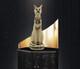 Amazing Ancient Egyptian Cat Bastet Goddess Of Protection With The Scarab