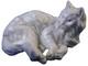 Antique Augarten Wien Vienna Porcelain Cat Figure Figurine Porzellan Katze Figur