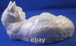 Antique Augarten Wien Vienna Porcelain Cat Figure Figurine Porzellan Katze Figur