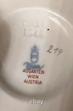 Antique Augarten Wien Vienna Porcelain Cat Figure Figurine Porzellan Katze Figur