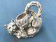 Antique Royal Dux Cat & Yarn Vase Unusual Form Perfect Original Condition