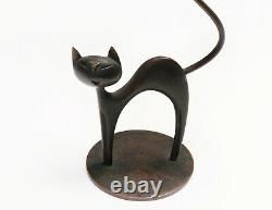 Art Deco Bronze Hagenauer Cat