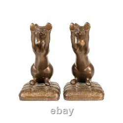 Art Deco Cat Bookends