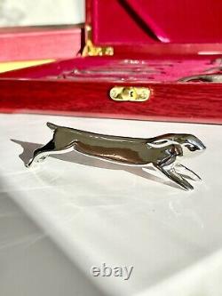 Art Deco Cat Dog Rabbit Swan Cutlery Knife Rests Reproduction CHRISTOFLE GALLIA