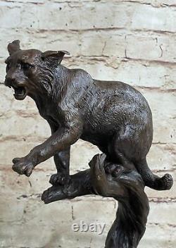 Art-deco-bronze-cheetah-statue-big-cat-leopard-feline-panther-lion-jaguar-art
