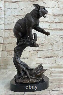 Art-deco-bronze-cheetah-statue-big-cat-leopard-feline-panther-lion-jaguar-fi