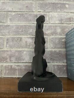 Austin Productions Sculpture Black Panther Jaguar Cat Alexander Daniel CHIPPED