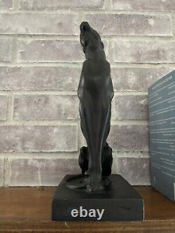 Austin Productions Sculpture Black Panther Jaguar Cat Alexander Daniel CHIPPED