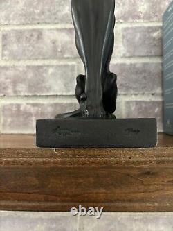Austin Productions Sculpture Black Panther Jaguar Cat Alexander Daniel CHIPPED
