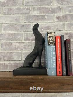 Austin Productions Sculpture Black Panther Jaguar Cat Alexander Daniel CHIPPED