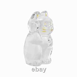 Baccarat Crystal Clear Lucky Cat 2607786