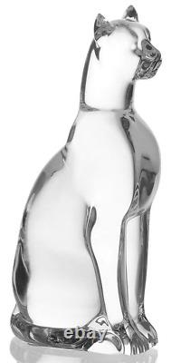 Baccarat Crystal Egyptian Sitting Cat Figurine 764525 France