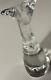 Baccarat Crystal Elegant Modern Cat Art Deco Style Glass Titled Figure Of A Cat