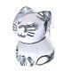 Baccarat Figure Minimals Cat Cat Object Figurine 2610097 Parallel. Brand New