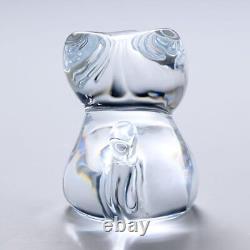 Baccarat Figure Minimals Cat Cat Object Figurine 2610097 Parallel. Brand New