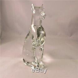 Baccarat Sitting Cat a stunning item