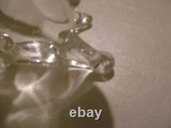 Baccarat Waterford & Lenox Crystal Pug Dog Cat & Teddy Bear Figurines Glass