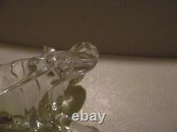 Baccarat Waterford & Lenox Crystal Pug Dog Cat & Teddy Bear Figurines Glass