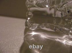 Baccarat Waterford & Lenox Crystal Pug Dog Cat & Teddy Bear Figurines Glass