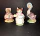 Beatrix Potter Lot Of Three Puddleduck (1948), Ribby (1951) & Old Woman (1989)