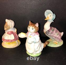 Beatrix Potter Lot of Three Puddleduck (1948), Ribby (1951) & Old Woman (1989)