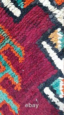 Beni Ourain Rug Vintage Authentic Berber Carpet Moroccan Handmade Rug Wool Rug
