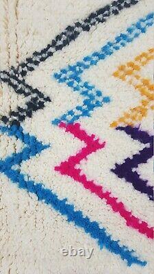 Beni Ourain Rugs Vintage Authentic Berber Carpet Moroccan Handmade Rug Wool Rug