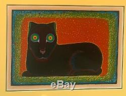Beniamino (Benny) Bufano, Press Club Cat, Limited Edition Screen Print #39/100