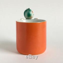 Beyer & Bock c. 1920 Art Deco Cat Handle Cup Mug Excellent