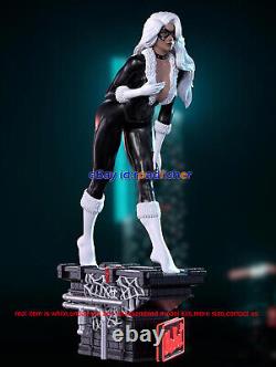 Black Cat Girl 1/12 1/8 1/6 1/4 Model Kit Unpainted Garage Kit 3D Printing GK