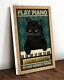 Black Cat Play Piano Because Murder Is Wrong Canvas