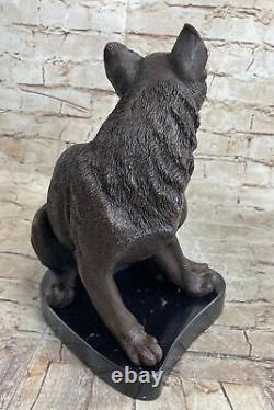 Bronze Statue Cat Feline Kitten Sculpture Lover Collector Gift Art Deco Gift Sal