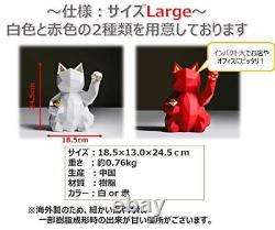 CFT TIME Lucky Cat Figurine Stylish Cute Scandinavian Mini Gold Luck Inviting
