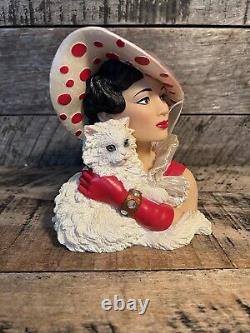 Cameo Girl 1944 Cats Meow 483/1500 Head Vase