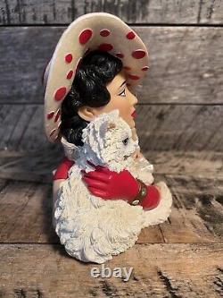 Cameo Girl 1944 Cats Meow 483/1500 Head Vase